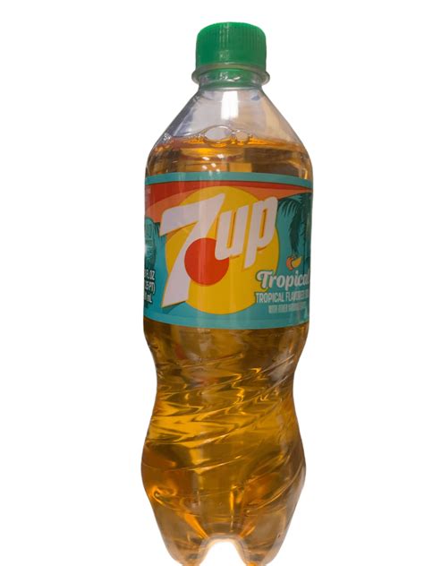 7 UP Tropical Flavoured Soda 591ML - U.S Version