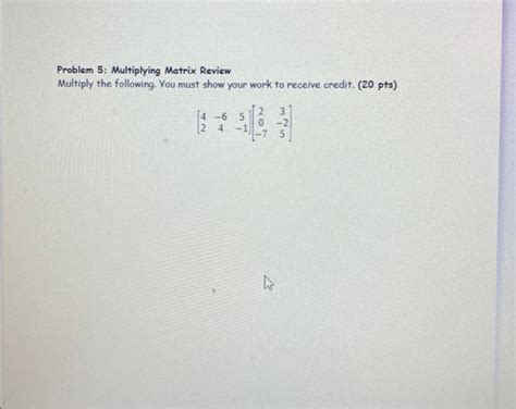 Image result for Multiplying Matrix Practice Problems