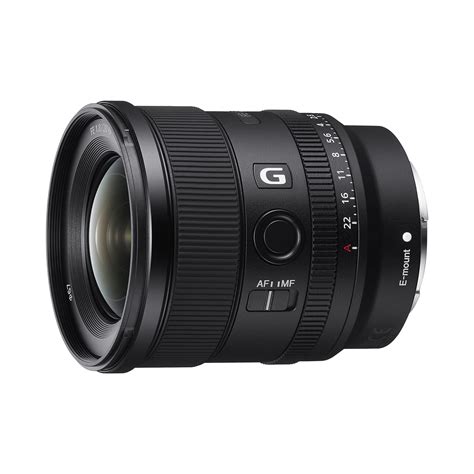 Sony E Mount Sony FE 20mm F1.8 G Full-Frame Lens (SEL20F18G) | Wide ...