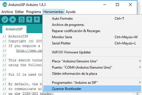 Image result for Grabar Bootloader En Arduino Uno