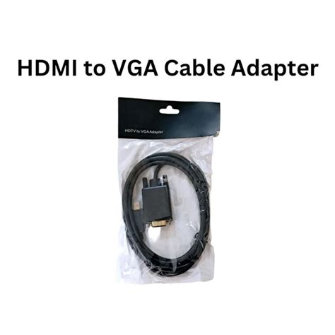 HDMI to VGA Cable Adapter- 1.5M
