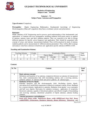 Awp cha 6 ans Helical antenna gtu imp - Cha no 6:- Helical Antenna Que1 ...