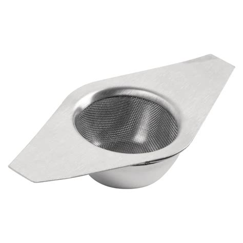 Stainless Steel Tea Strainer with Drip Bowl - Batch Tea Company