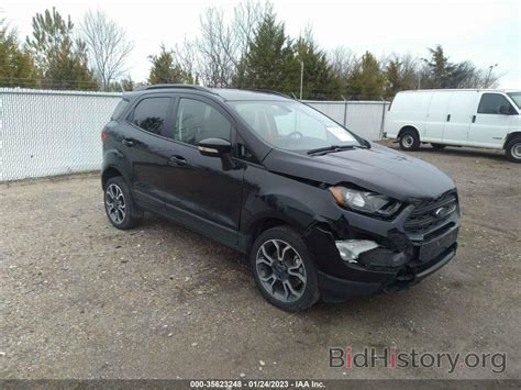 Report MAJ6S3JL3KC306731 FORD ECOSPORT 2019 Black Gasoline - price and damage history