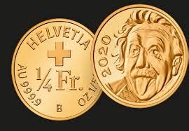 Switzerland Mints World’s Smallest Gold Coin featuring Einstein ...