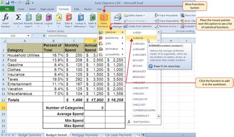 Image result for Statistical Formula in Excel