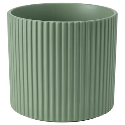 DAKSJUS plant pot, light green, 15 cm (6") - IKEA