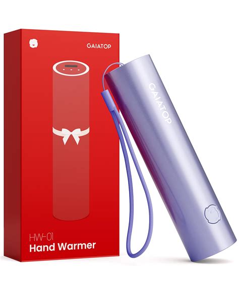 Gaiatop Hand Warmers Rechargeable, Electric Portable Pocket Heater ...