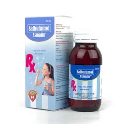 Pharmaceutical Syrup - 60ml Asmalin Salbutamol Syrup Trader ...
