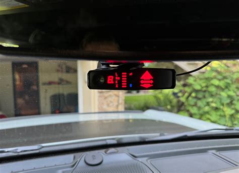 Valentine One radar detector installed today with BlendMount and ...