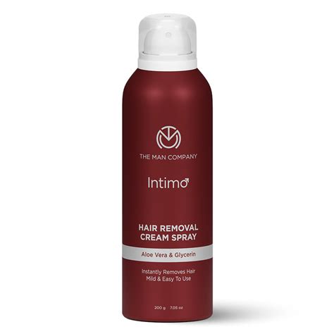 The Man Company Hair Removal Spray | Aloe Vera & Glycerin