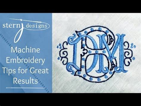 Image result for YouTube Machine Embroidery Tutorials