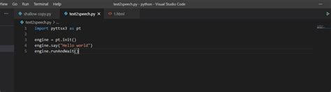 Text to speech using python | Coding India