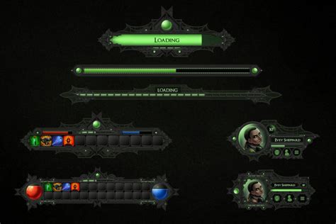 Image result for Typical RPG GUI