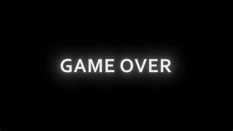 Image result for Game Over Animation