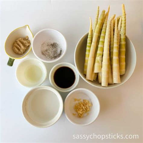 Authentic Braised Bamboo Shoots Recipe (油焖笋) - Sassy Chopsticks