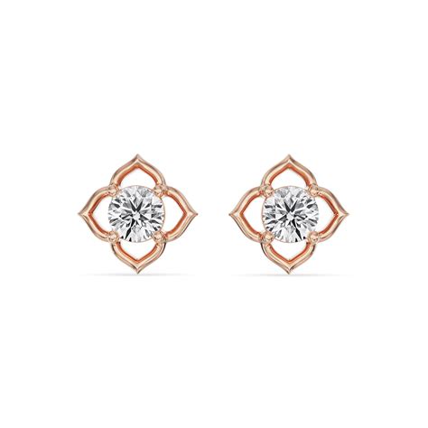 Buy Little Blossom Lab Grown Diamond Studs in 9KT – Emori