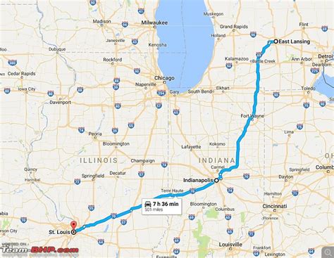 Michigan to California : Drive of a Lifetime - Team-BHP