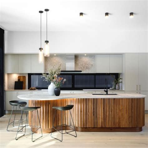 22 Gorgeous Curved Kitchen Island Ideas to Inspire You