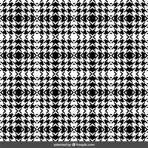 黑白千鸟格图案设计元素素材免费下载(图片编号:7788762)-六图网