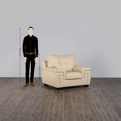 Buy Kassel Fabric 3+1+1 Seater Sofa Set - Beige from Home Centre at ...