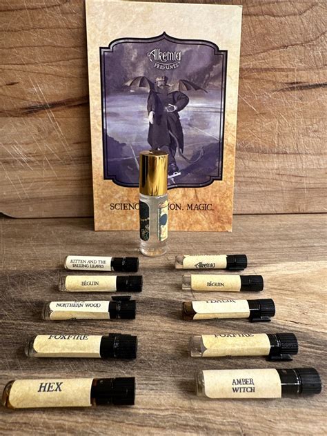 Alkemia Perfumes 10 Piece Sample Set Full Size Perfume Fix. Indie Niche ...
