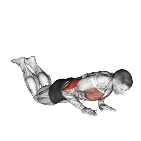 Narrow Grip Push Ups Moves And Muscles: Wide Grip Push Up