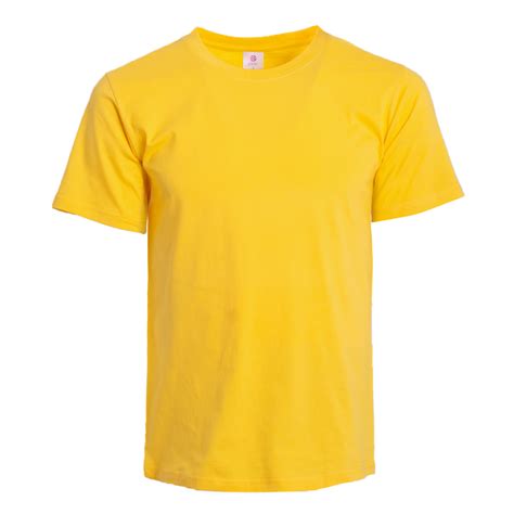 T-shirts: Yellow T-shirt 180 gsm