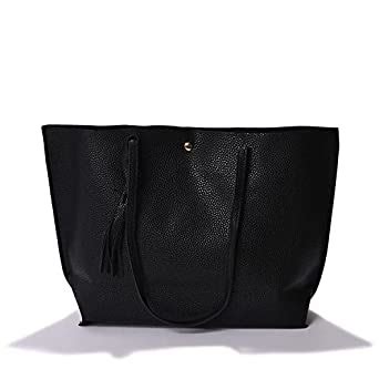 Buy Haute Sauce Textured Oversized Shopper Tote Bag with Button Lock ...