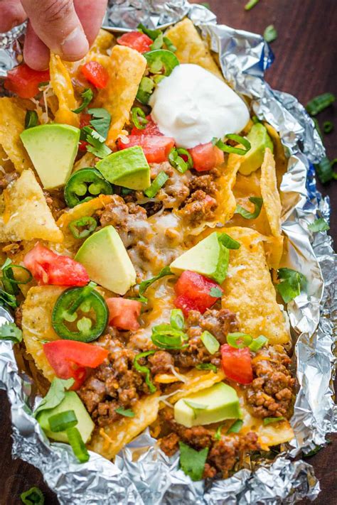 Baked Nachos Recipe Beef Nachos Supreme Much Butter