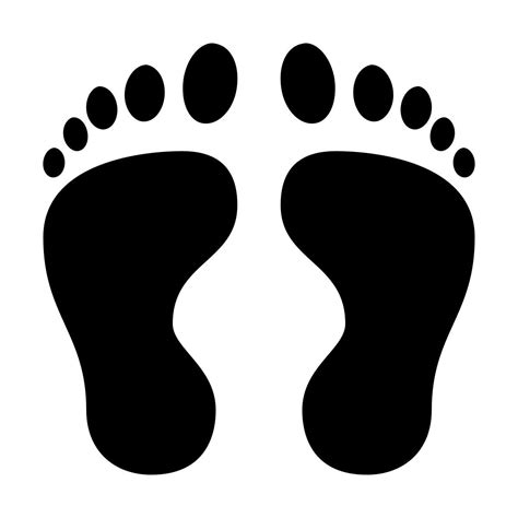 Footprint Icon - Customizable Footprint SVGs and Logos