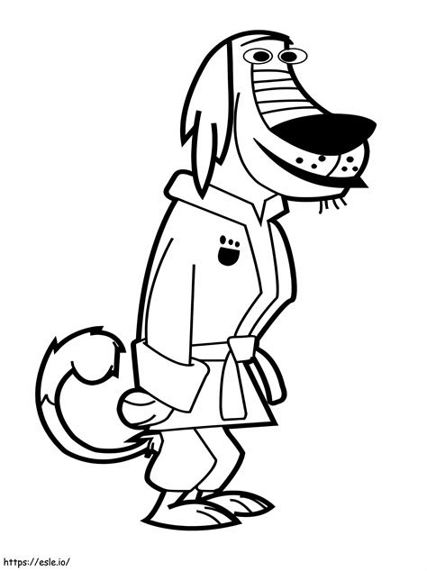 Dukey Johnny Test Coloring Pages Coloring Pages