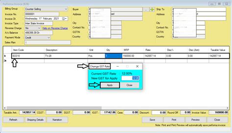 Performa Invoice (B2B) Help Guide