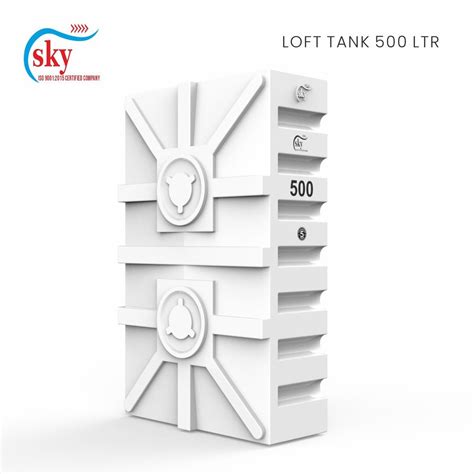 White Pvc Sky Loft Tank Top 500 Liters, Manhole Diameter: 0-200 mm ...