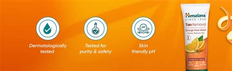 Himalaya Tan Removal Orange Face Wash - Visibly Reduces Tan – Himalaya ...
