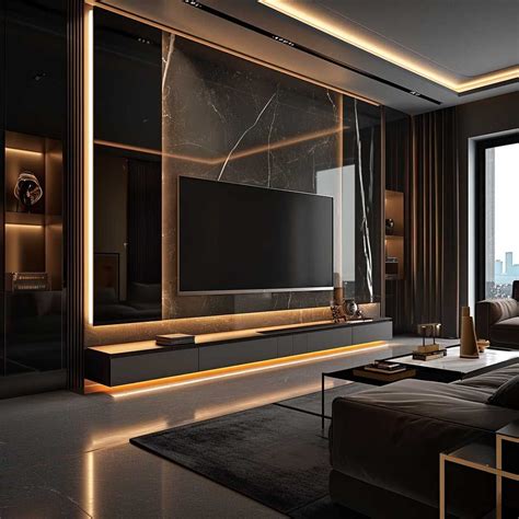 35+ Sleek and Chic TV Wall Panel Designs for a Modern Look • 333 ...