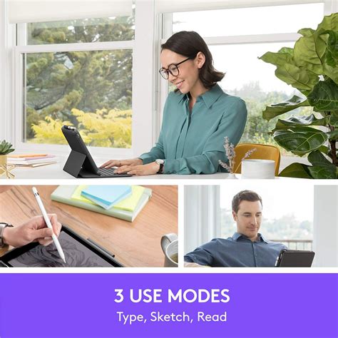 Buy Logitech Combo Touch iPad Pro 11-inch (1st, 2nd, 3rd, 4th gen ...