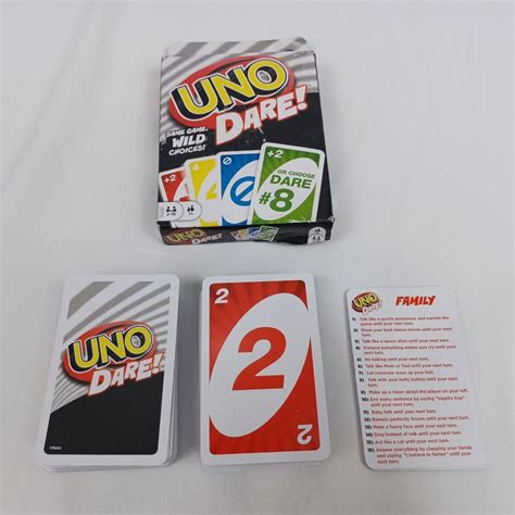 UNO Dare! Card Game Review - Geeky Hobbies