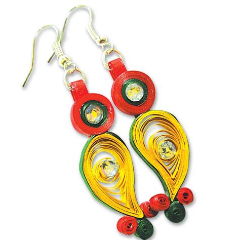 Buy ToyKraft Jewellery Designs - Paper Quilling Craft Kit Online at ...