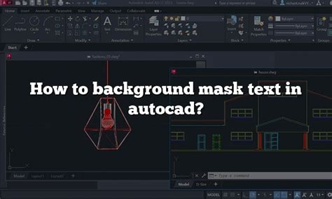 Image result for Text Mask AutoCAD
