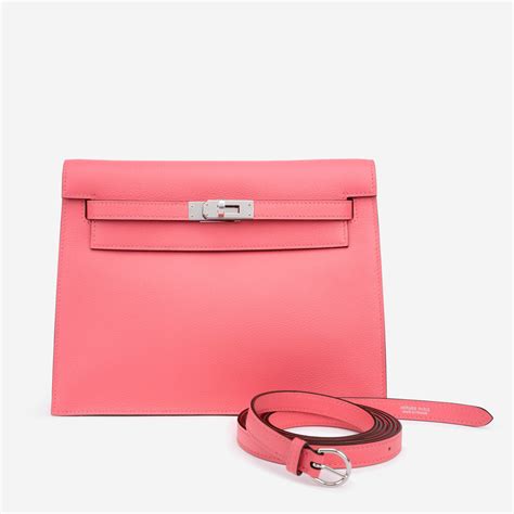 Hermès Kelly Danse Evercolor Rose Azalee | SACLÀB