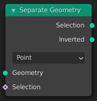 Image result for Separate Geometry Blender Geometry Node