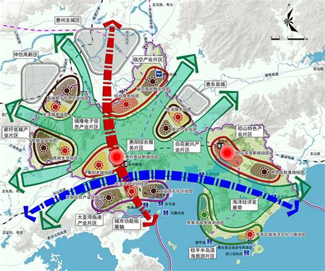 广东惠州环大亚湾新区发展总体规划（2013-2030年）