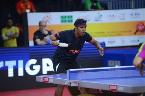 Sharath Kamal was eliminated from 30th Table Tennis Asian Cup in ...
