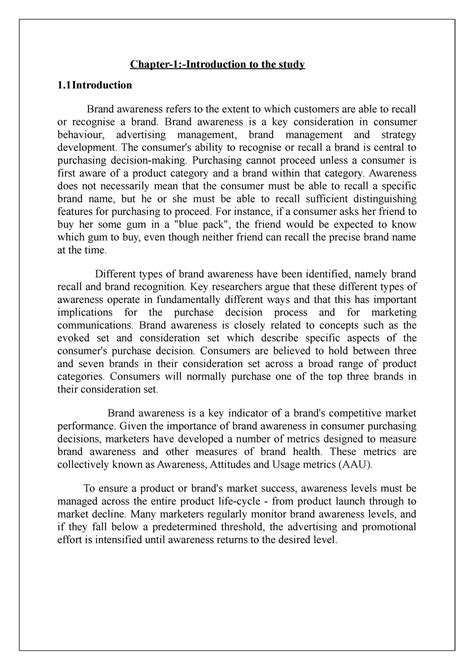 Final project abhi - 09u0u0u0 - Chapter-1:-Introduction to the study 1 ...