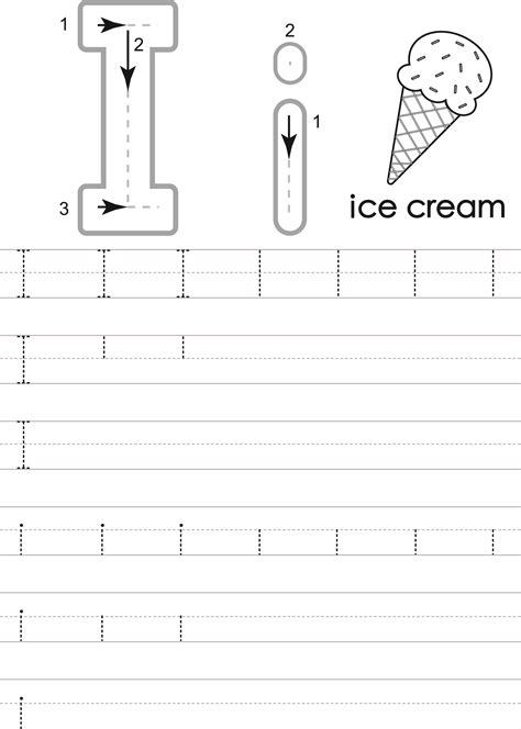 Free Preschool Worksheets Letter I at Lynn Craig blog