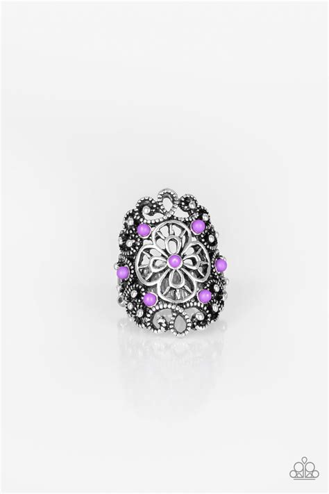 Paparazzi "Floral Fancies" Purple Ring