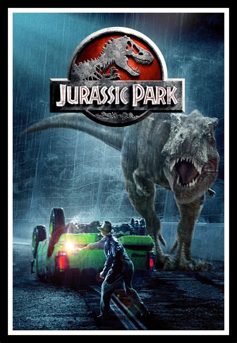 Jurassic Park Dinosaur Poster
