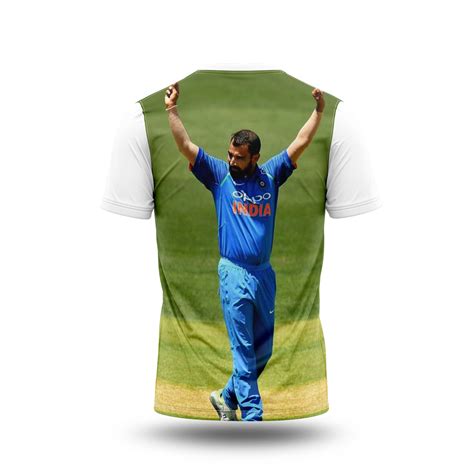 Mohammed Shami Photo Printed T-Shirt. – Next Print