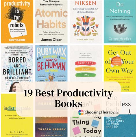 19 Best Productivity Books for This Year